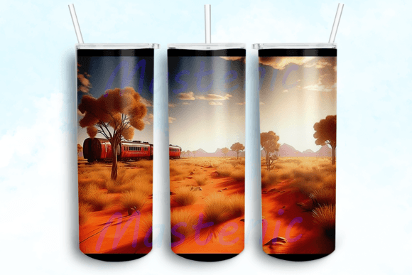 Australian Country 20oz Digital Design: Graphics for Crafts & Branding