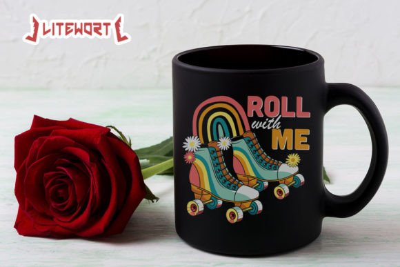 Roll with Me Retro Roller Skate: Graphics & Crafts Review