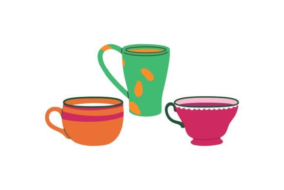 Tea Cup Design: A Warm, Versatile Illustration for Branding & Print Projects